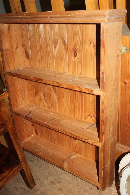 Pine wall shelf